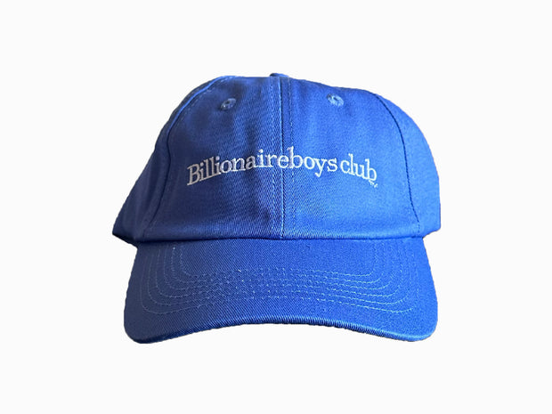 Billionaire Boys Club Serif Logo Cap Blue