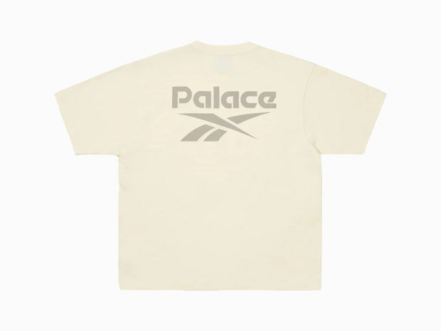 Palace x Reebok T Shirt Tan