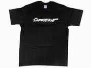 Supreme Futura Logo Black T Shirt