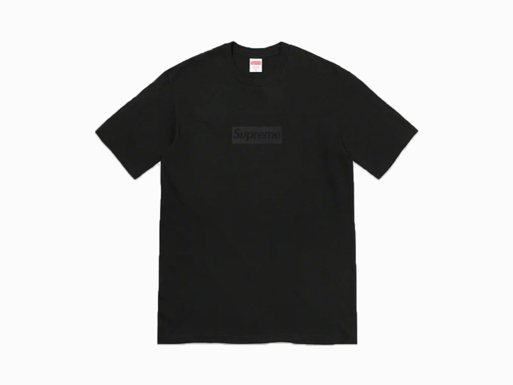 Supreme Tonal Box Logo T-Shirt Black – Copsource Uk