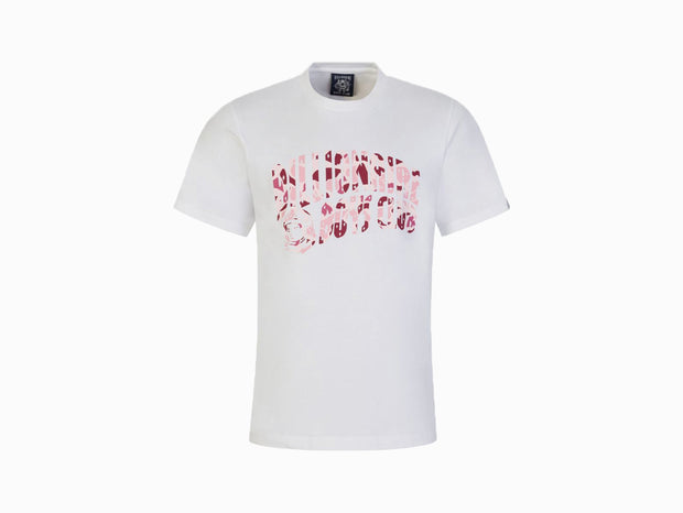 Billionaire Boys Club Camo Arch T Shirt White Pink