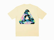 Palace Jungle Camo Tri-Ferg T Shirt Mellow Yellow